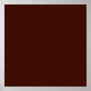 Black bean (solid colour) poster