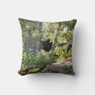 Black Bear at Grand Teton Cushion