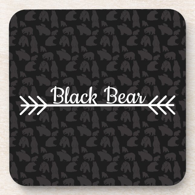 Black Bear Coaster (Front)