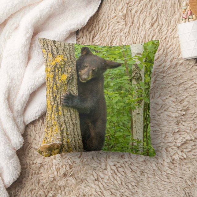 Black Bear Cub | Minnesota Cushion (Blanket)