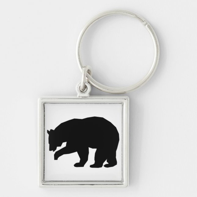 BLACK BEAR KEY RING (Front)