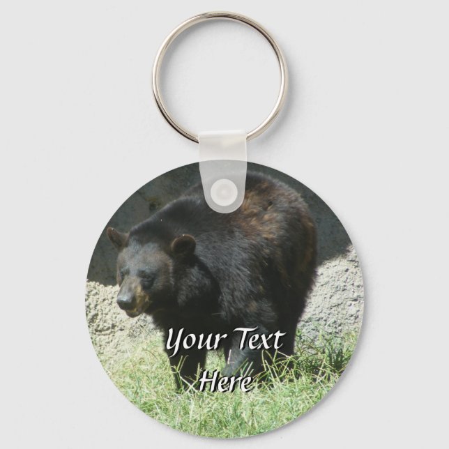 Black Bear Keychain (Front)