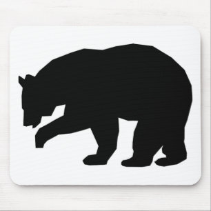 BLACK BEAR MOUSE PAD