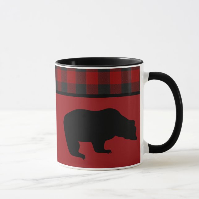 Black bear mug (Right)