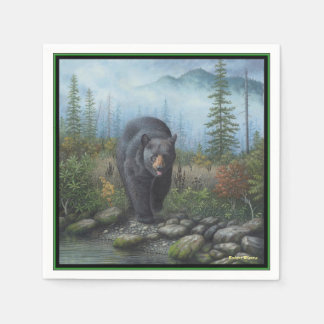 Black Bear Napkin