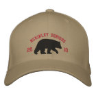 Black Bear Silhouette with Customisable Text