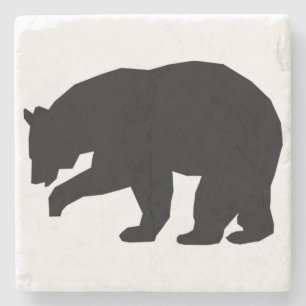 BLACK BEAR STONE COASTER