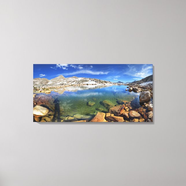 Black Bear Tarn - Sierra Canvas Print (Front)