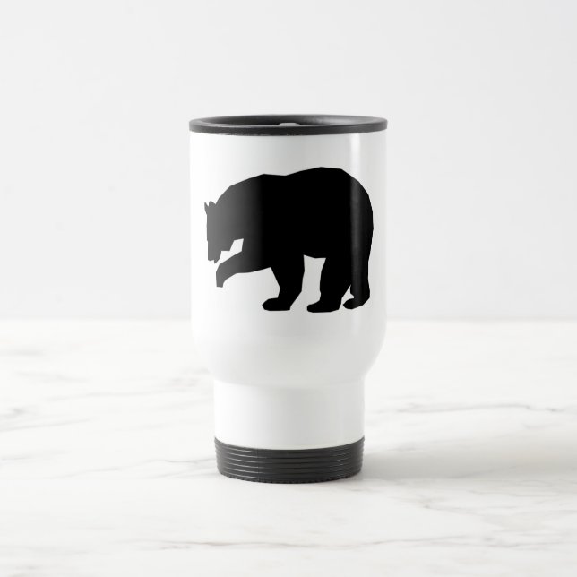 BLACK BEAR TRAVEL MUG (Center)