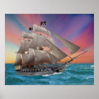 BLACK-BEARD’S PIRATE SHIP