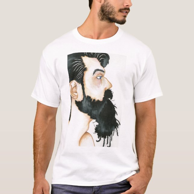 Black Beard T-Shirt (Front)