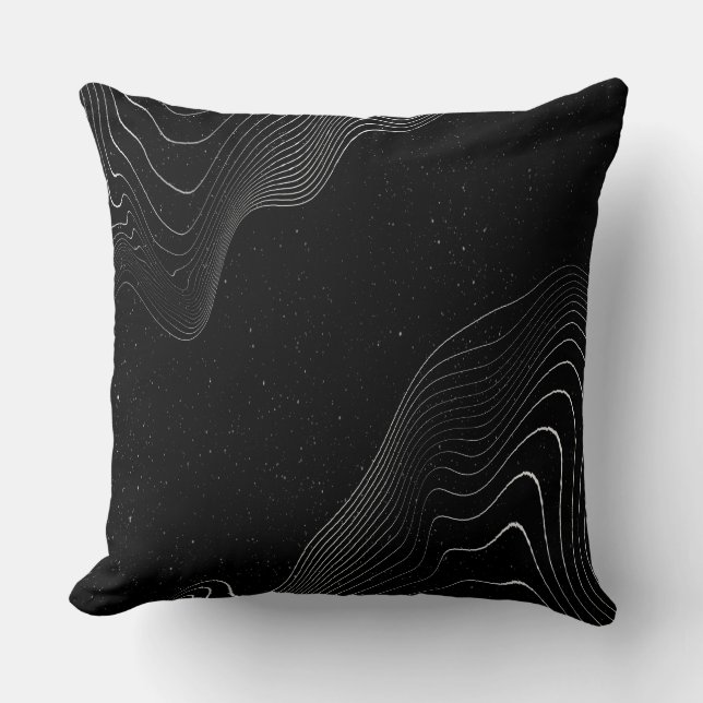 Black Beasutifl Pillow  (Front)