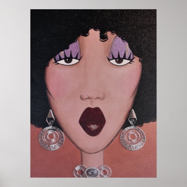 "Black Beauty Diva" Poster (Front)