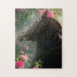 Black Beauty Friesian Horse - Puzzle