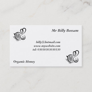 Black Bee Business Card