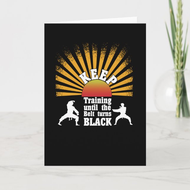 Black Belt Card (Front)