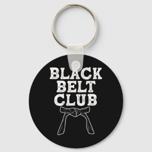 Black Belt Club - Karate Taekwondo Kung Fu Jiu Jit Key Ring