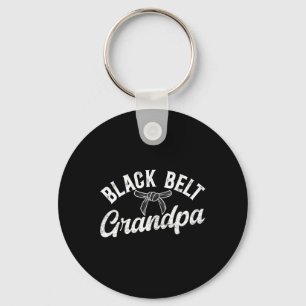 Black Belt Grandpa Karate Grandpa Karate Grandfath Key Ring
