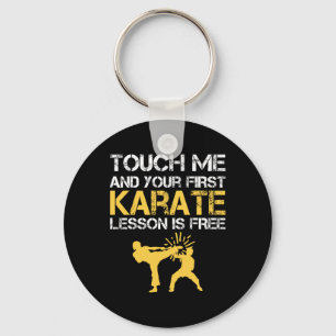 Black Belt Karate Key Ring