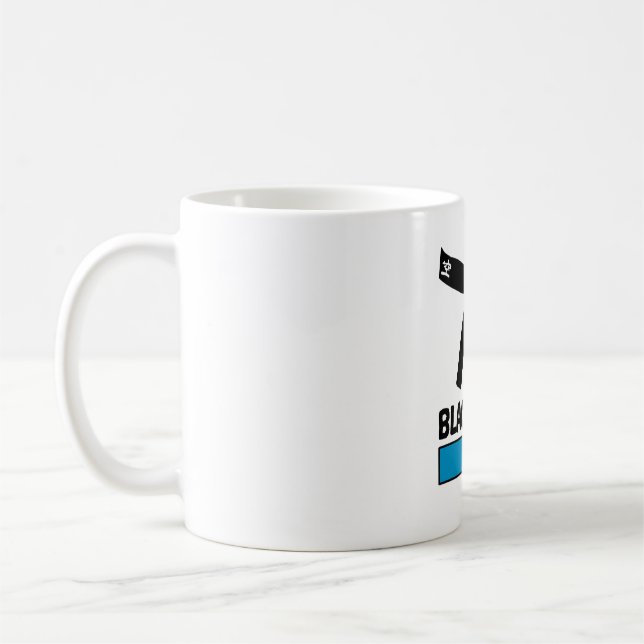 black belt loading martial arts karate Taekwondo Coffee Mug (Left)