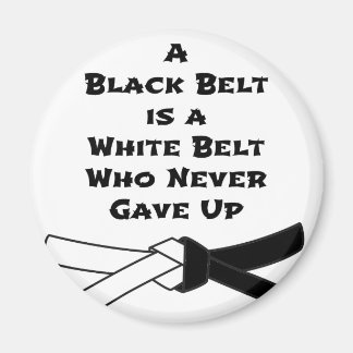 Black Belt Magnet