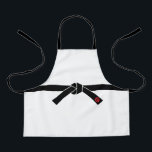 Black Belt, Martial Arts Apron<br><div class="desc">*You can customise the background colour of this item freely using "Edit Design".</div>