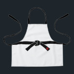 Black Belt, Martial Arts Apron<br><div class="desc">*You can customise the background colour of this item freely using "Edit Design".</div>