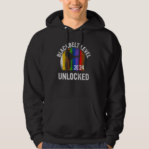 Black Belt Men Achievement Martial Arts Karate Boy Hoodie