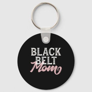 Black Belt Mum Key Ring