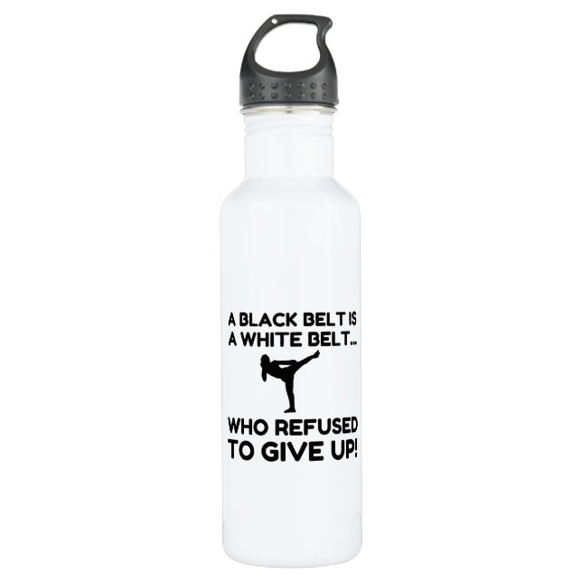 BLACK BELT REFUSAL 710 ML WATER BOTTLE (Front)