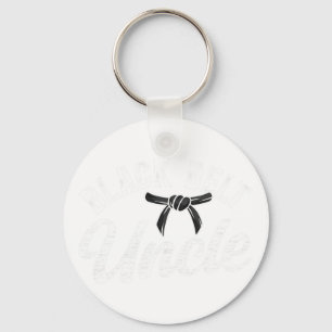 Black Belt Uncle Karate Uncle Proud Karate Uncle  Key Ring