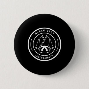 Black Belt University 6 Cm Round Badge