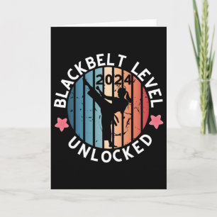 Black Belt Women Achievement Gift  Card