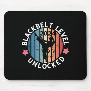 Black Belt Women Achievement Gift Mouse Pad
