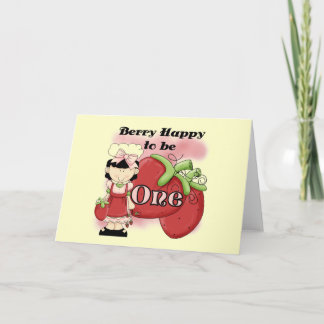 Black Berry 1st Birthday T-shirts and Gifts Card
