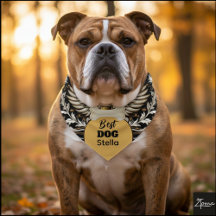 Black Best Dog Personalized Wedding 