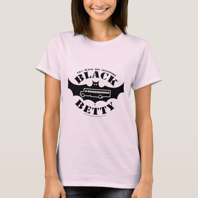 Black Betty Female Fan shirt (Front)