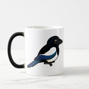Black-billed Magpie Magic Mug