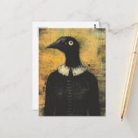 Black Bird in a Black Dress Fantasy