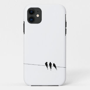 Black Birds on a Wire Case-Mate iPhone Case