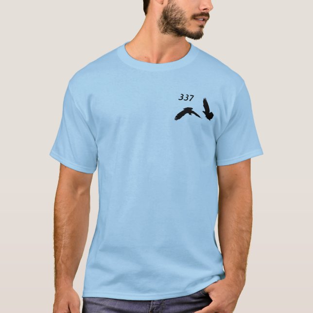 Black Birds T-Shirt (Front)
