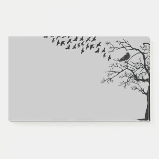 Black Birds The Ravens Sticky Post-it Notes