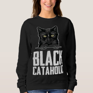 Black Black cat Black mom Sweatshirt