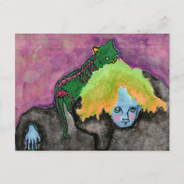 Black Blanket 3 Postcard (Front)