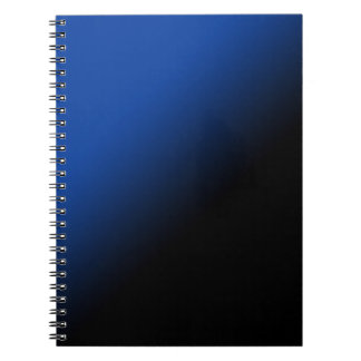 Black & Blue Gradient Notebook