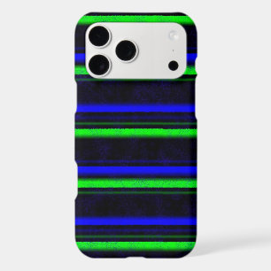 Black Blue Green Stripes