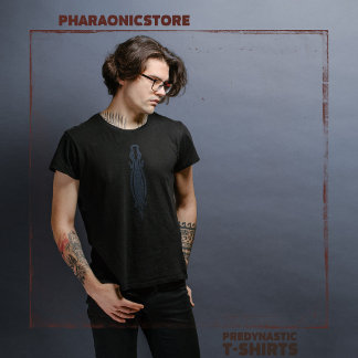 Black & Blue Predynastic Egyptian Crocodile T-Shirt