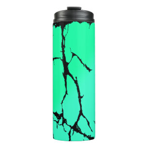 black blue thermal tumbler