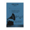 Black/Blue Vintage Gramophone Response Card