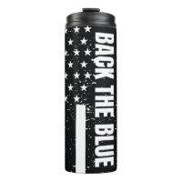 Black Blue White Flag Back The Blue